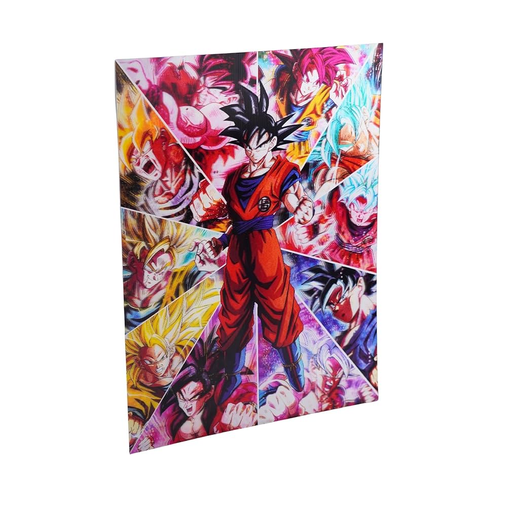 GOKU VEGITA PREMIUM 3D POSTER