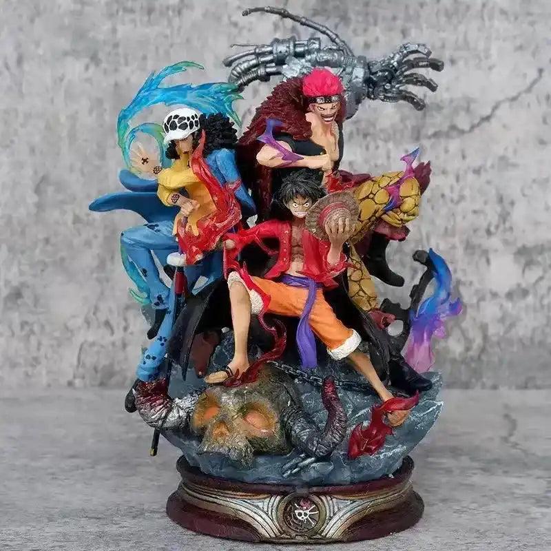 LUFFY LAW AND KID WANO ARC PREMIUM ACTION FIGURES