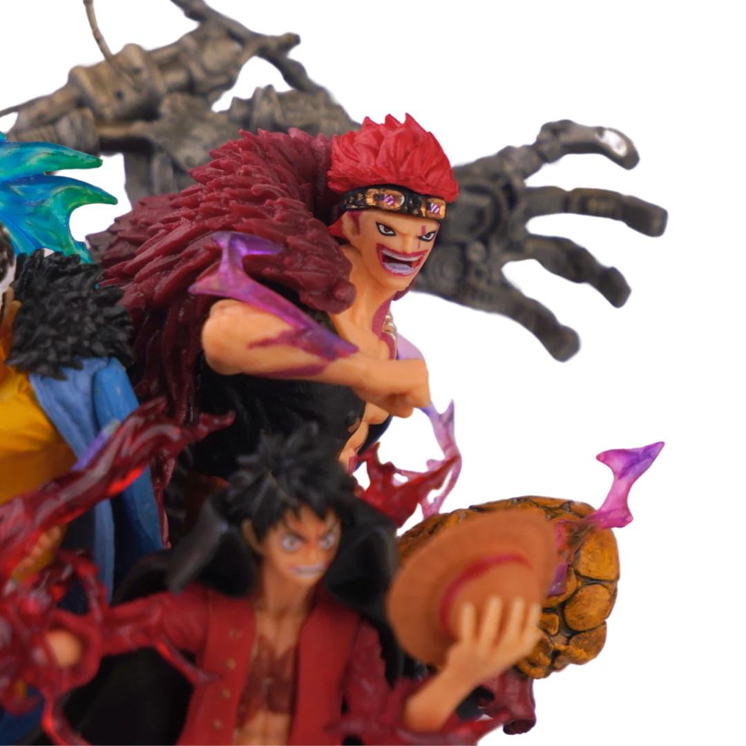 LUFFY LAW AND KID WANO ARC PREMIUM ACTION FIGURES
