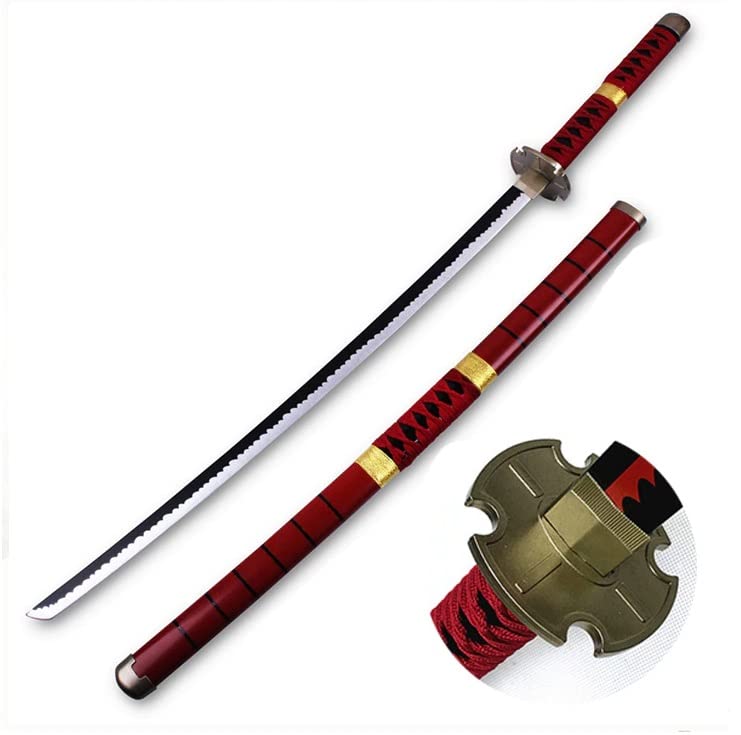 One Piece – Roronoa Zoro Sandai Kitetsu Katana (Wooden Replica – 104 cm)