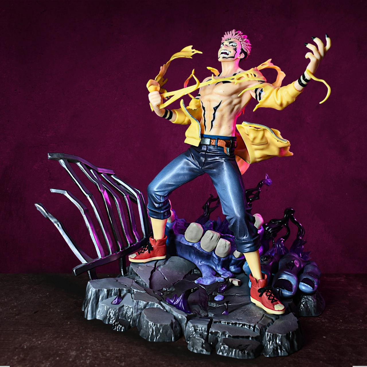 YUJI TO SUKUNA TRANFORMATION PREMIUM ACTION FIGURES (LIMITED EDITION)