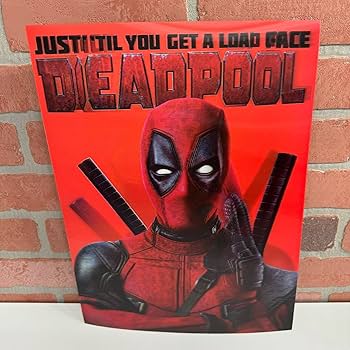 DEADPOOL PREMIUM 3D POSTER