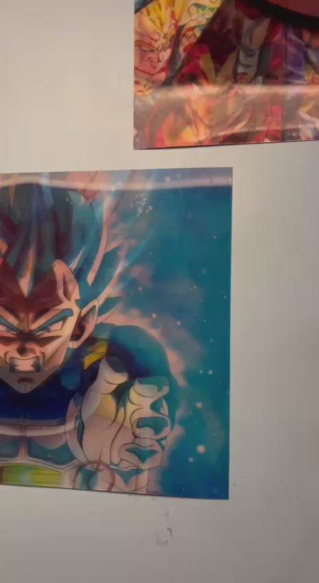Vegita Premium 3D Poster