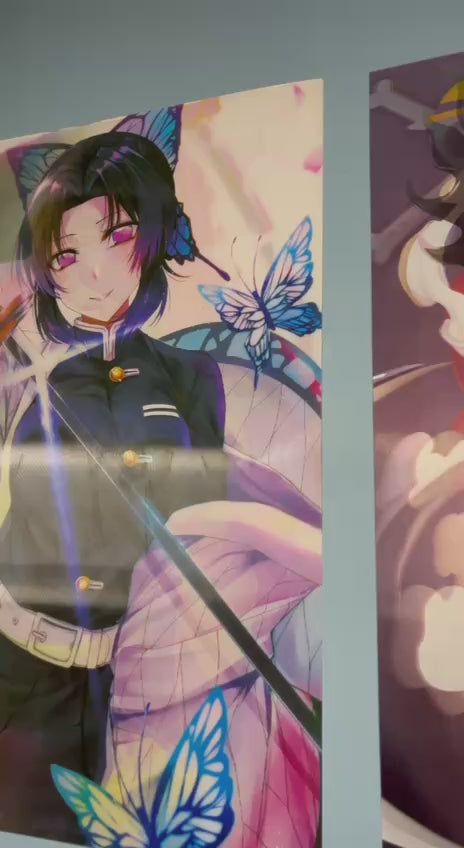 SHINOBU AND MITSURI PREMIUM 3D POSTER