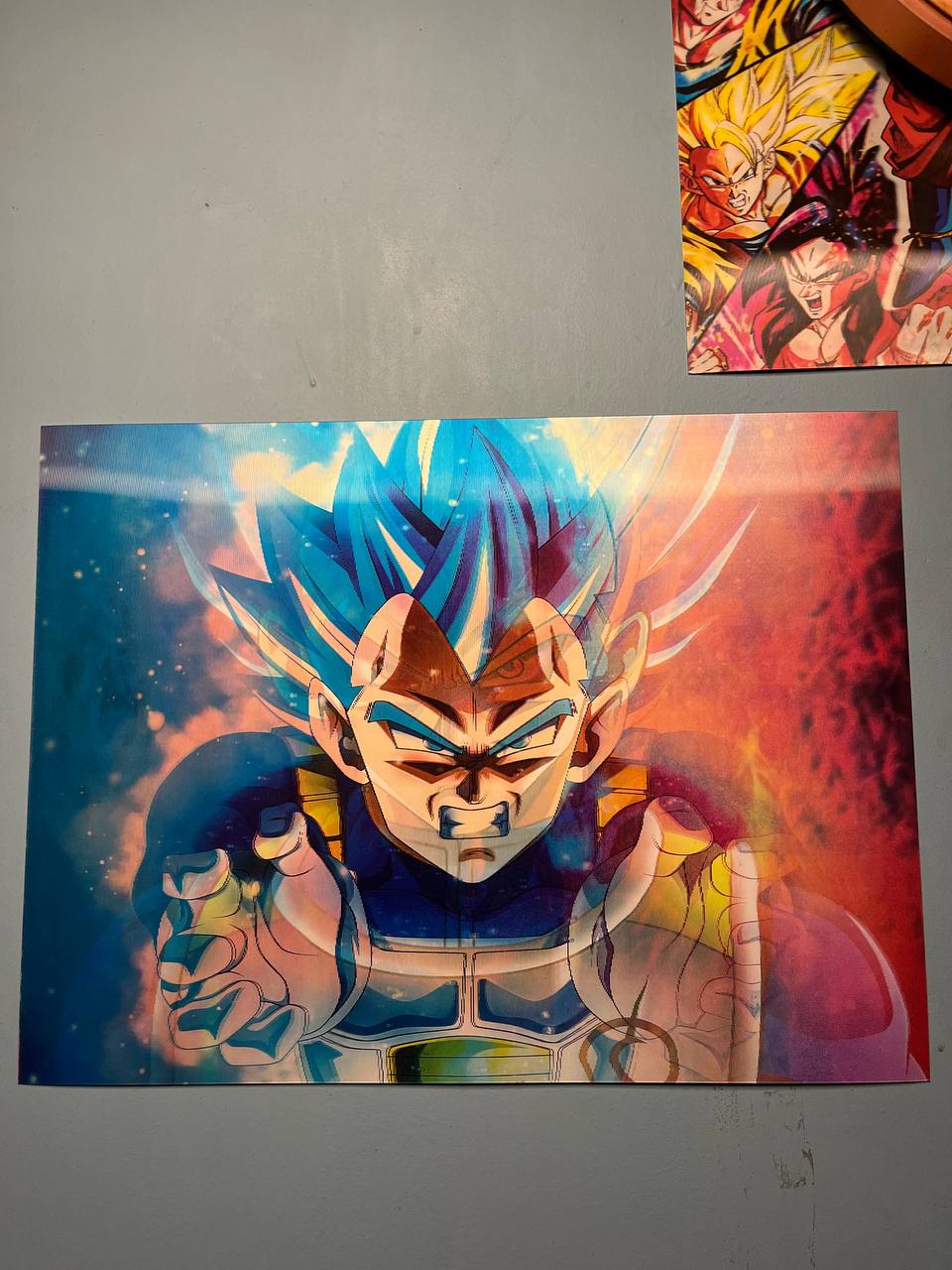 Vegita Premium 3D Poster