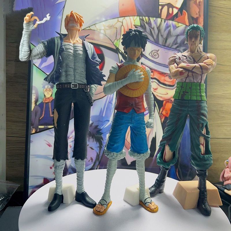 One Piece – Monster Trio Action Figures (Luffy, Zoro & Sanji)