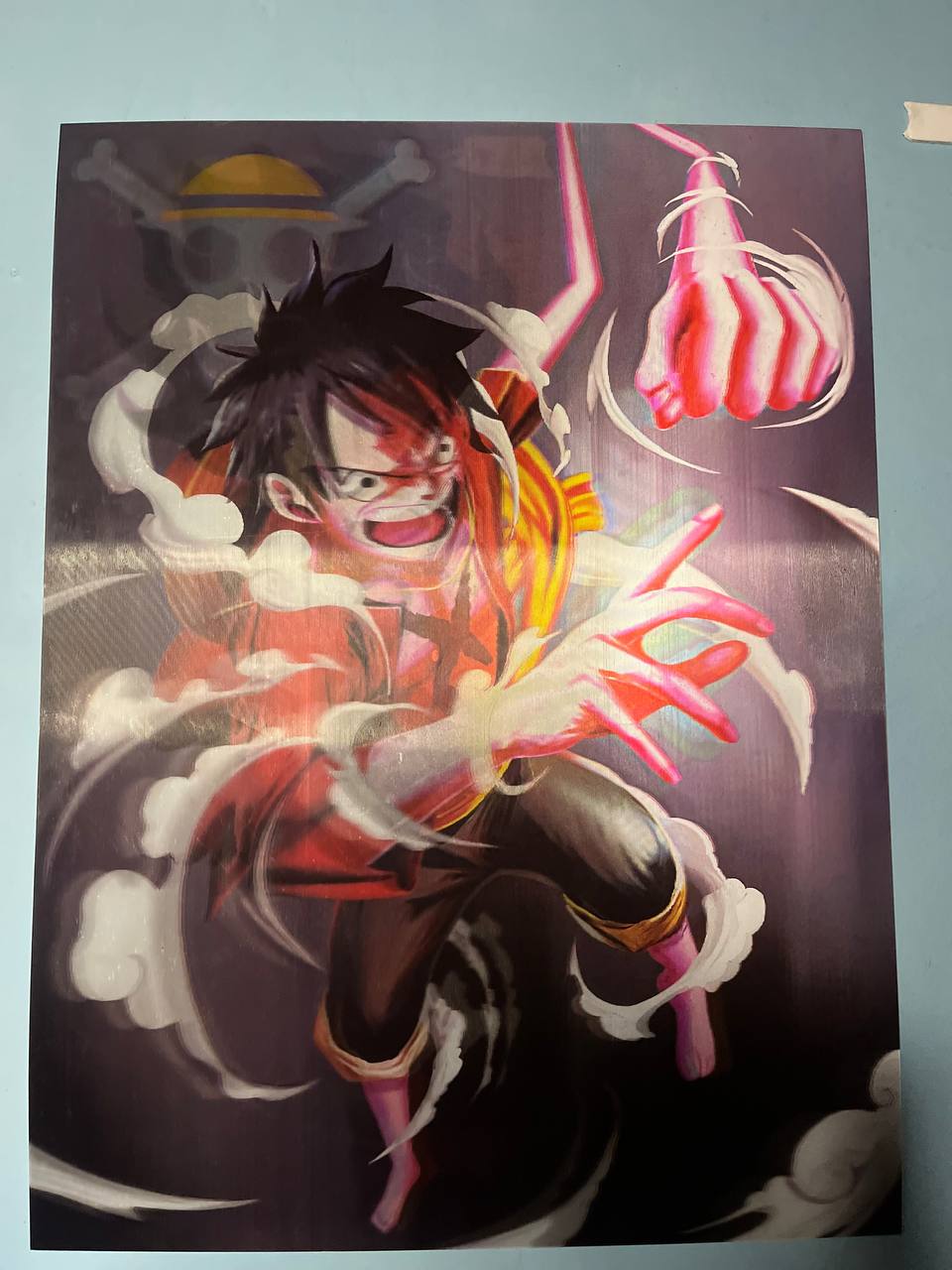 Gear 2nd and 4th LUFFY 3D POSTER