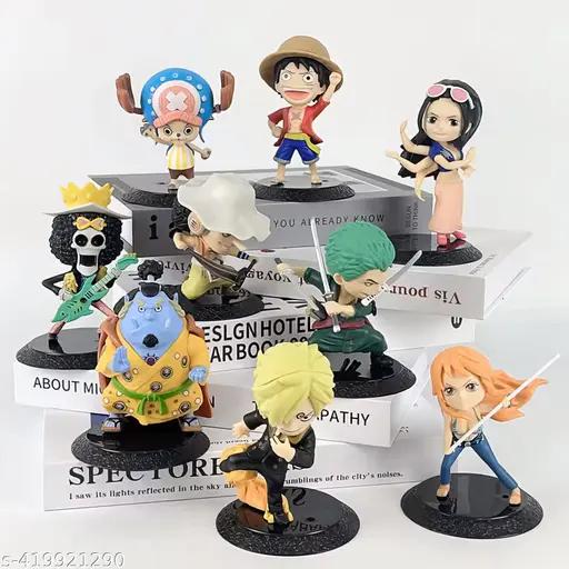 ✦ One Piece – Straw Hat Pirates Chibi Figure Set
