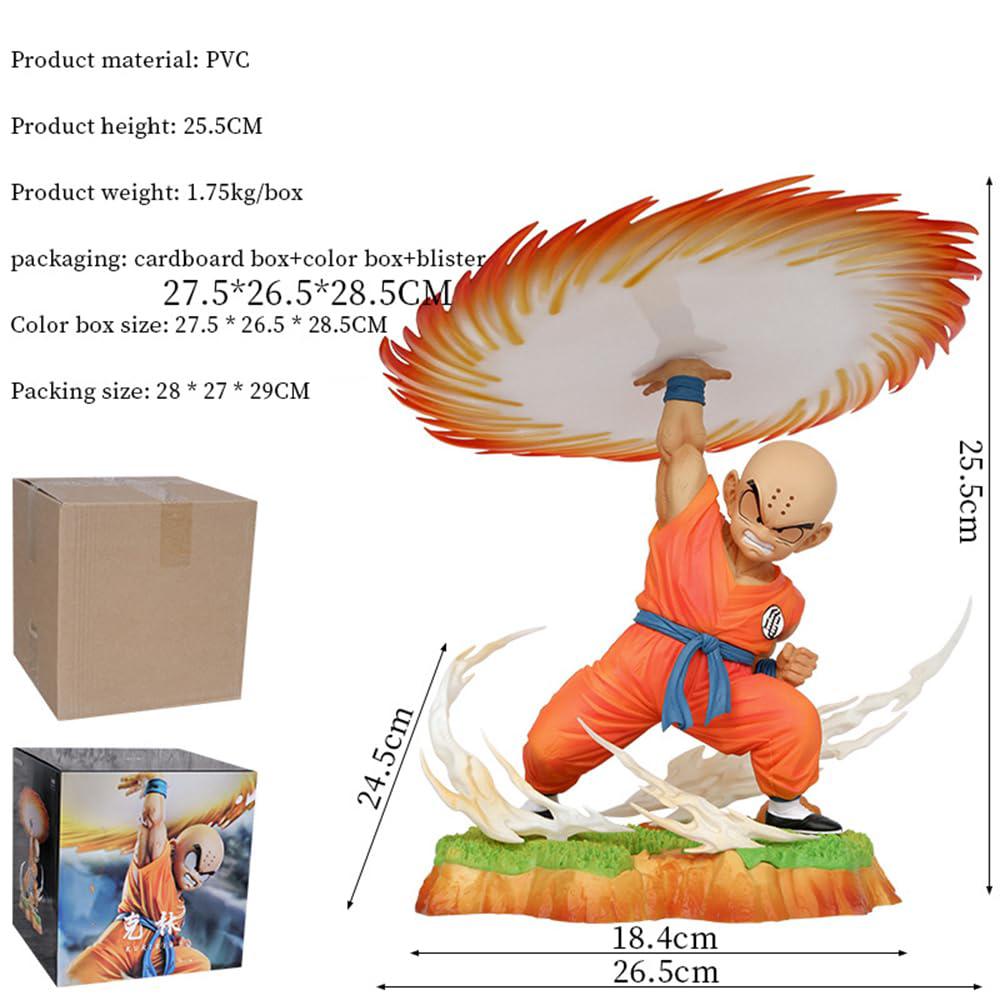 ✦ Dragon Ball Z – Krillin “Destructo Disc” Limited Edition Figure.
