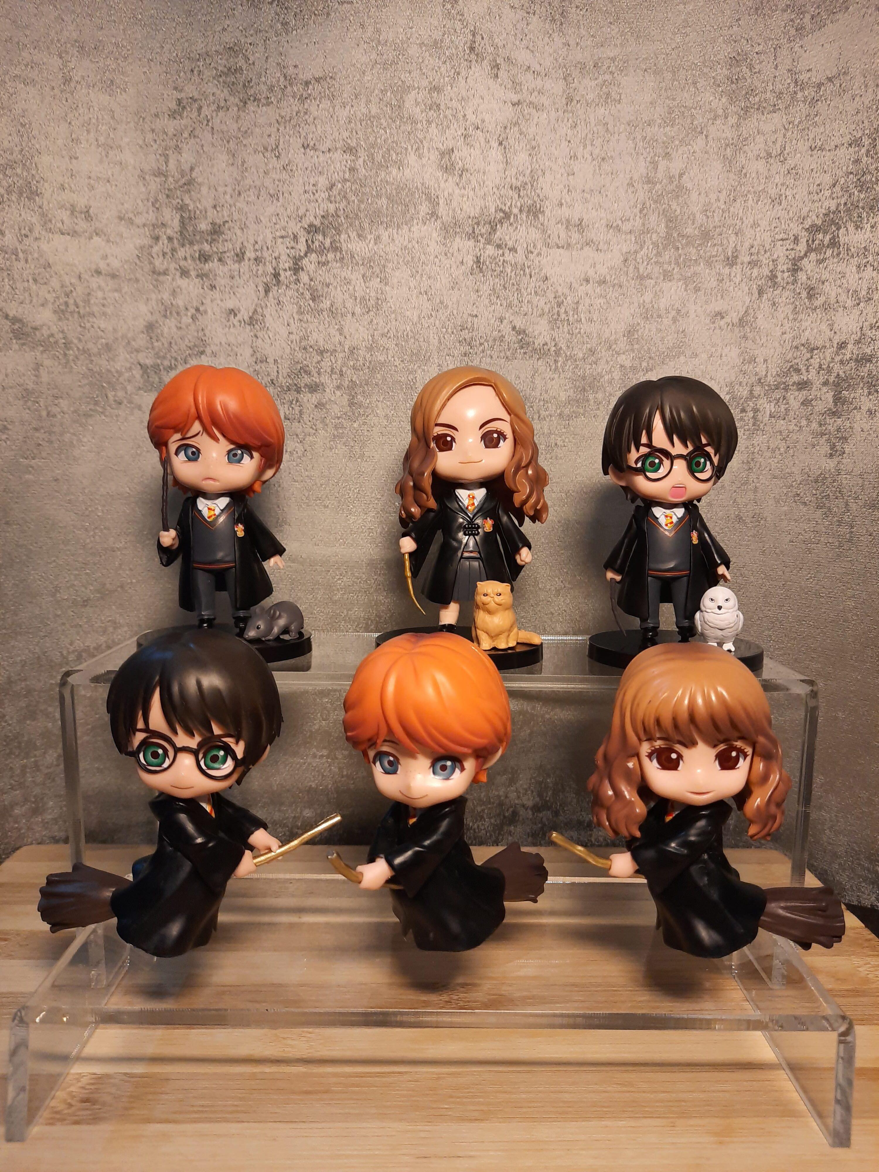 Set of 6 premium-quality harry potter figures
