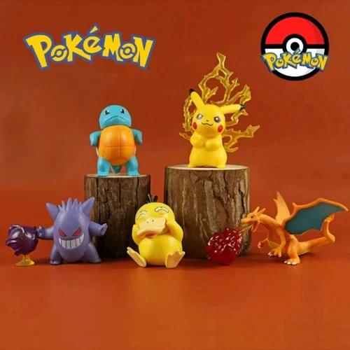 ✦ Pokémon – Battle Edition Chibi Figure Set