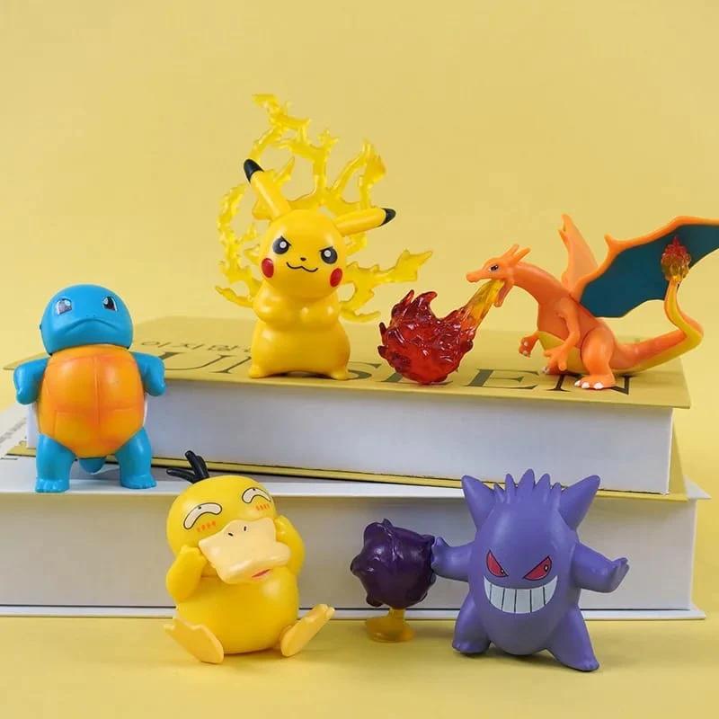 ✦ Pokémon – Battle Edition Chibi Figure Set